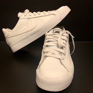 Nike Court Royale AC All White Shoe Size 7